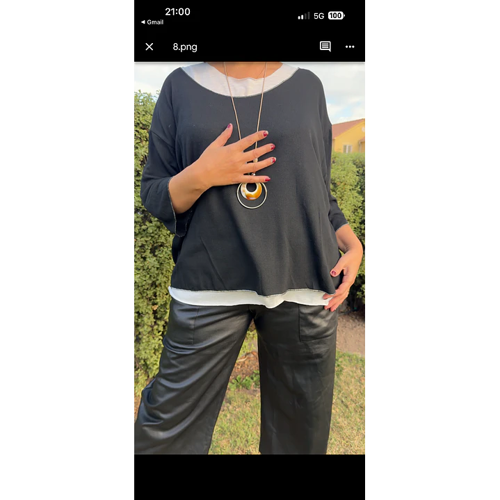 Sweater Doble Liso 2