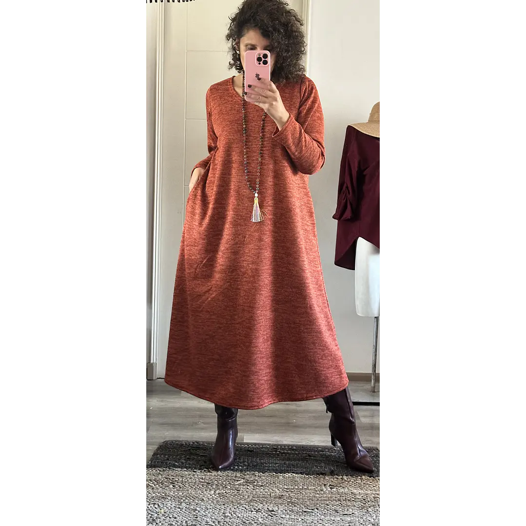 Vestido Ale, Lana Bucle 3