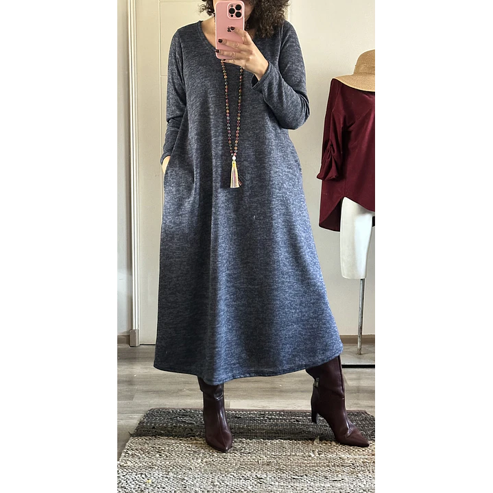 Vestido Ale, Lana Bucle 4