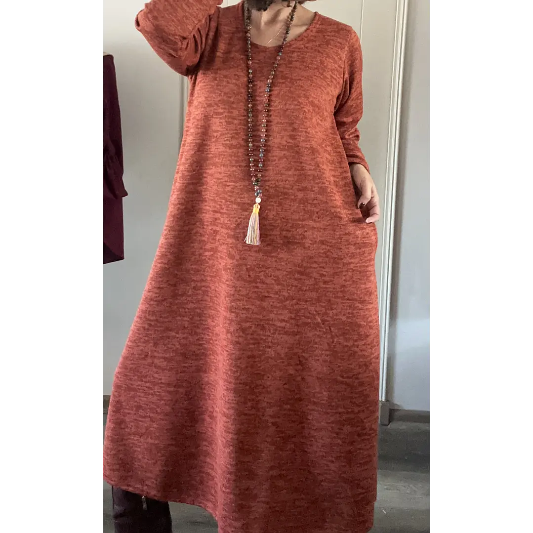 Vestido Ale, Lana Bucle 5