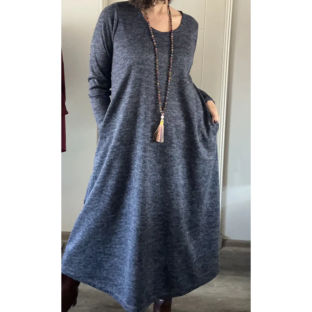Vestido Ale, Lana Bucle 8