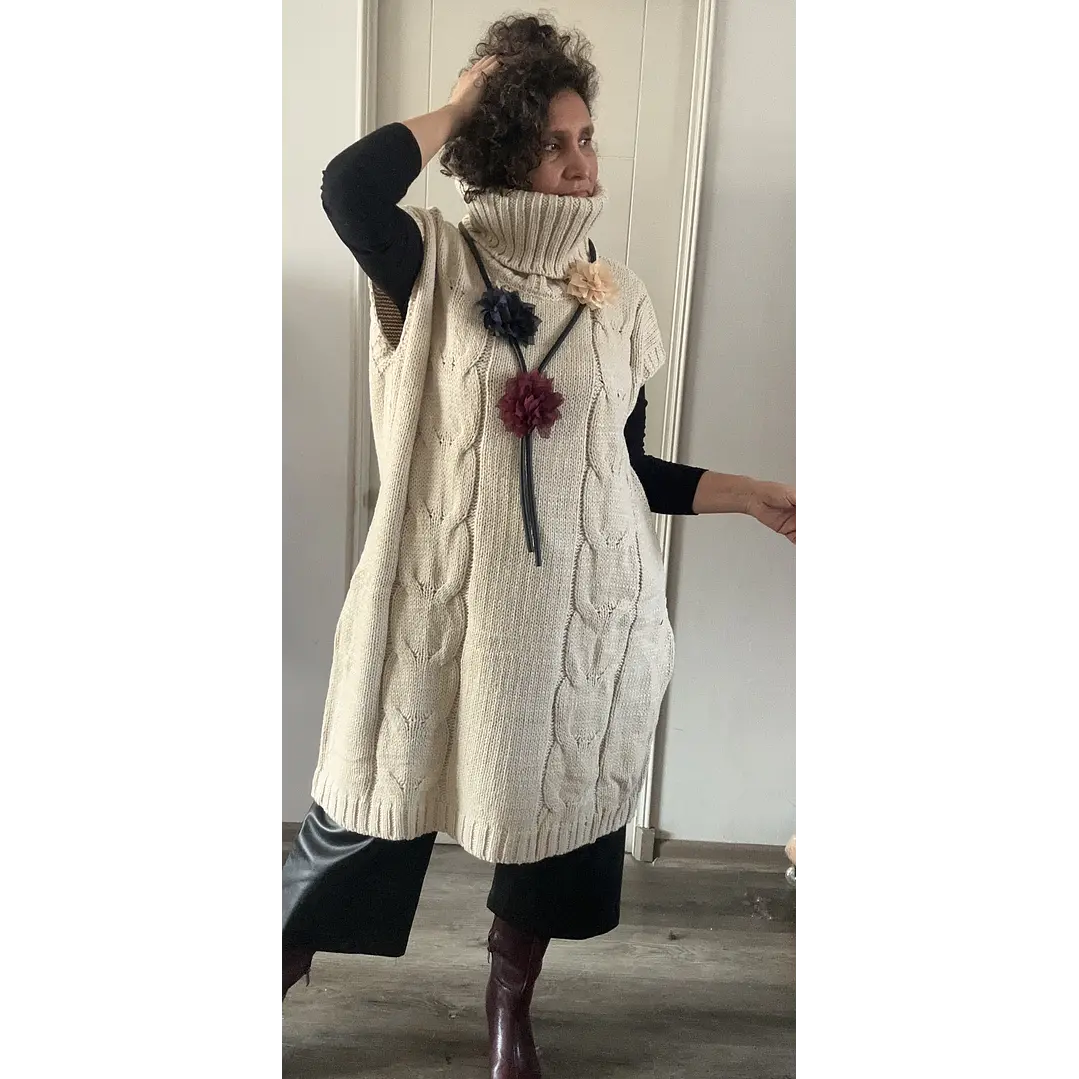 Vestido Sweater Trenzado 7