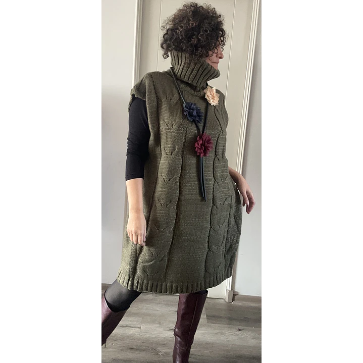 Vestido Sweater Trenzado 4