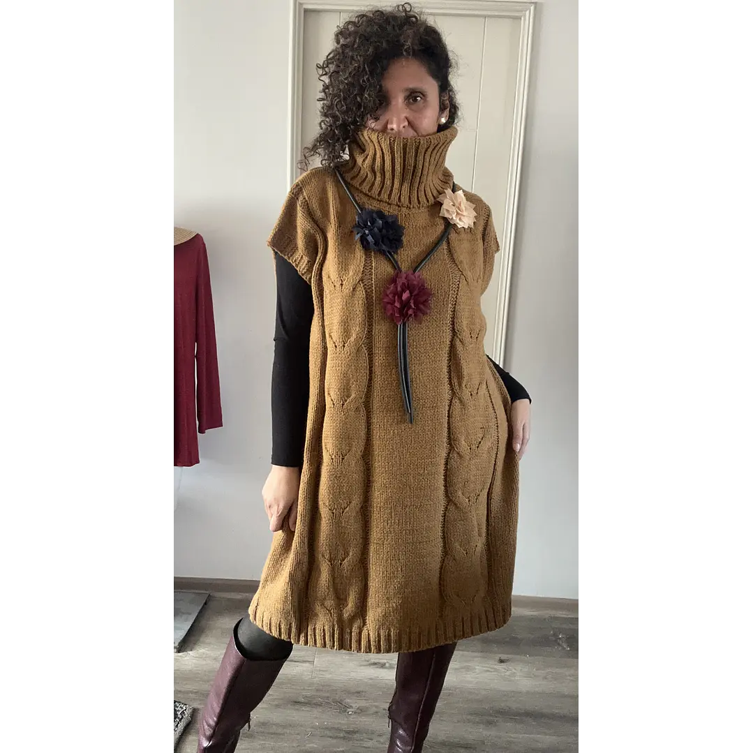 Vestido Sweater Trenzado 5