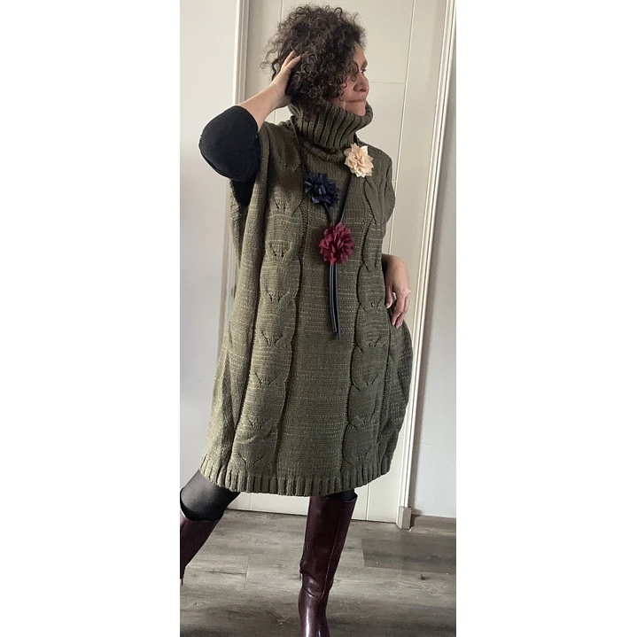 Vestido Sweater Trenzado 3