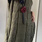 Vestido Sweater Trenzado - Miniatura 3
