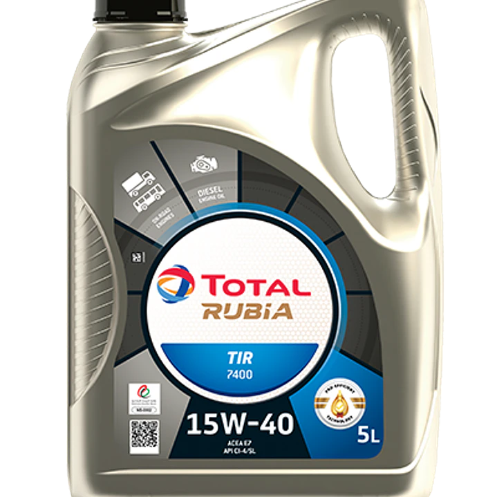 Total Rubia TIR 7400 15W40  1