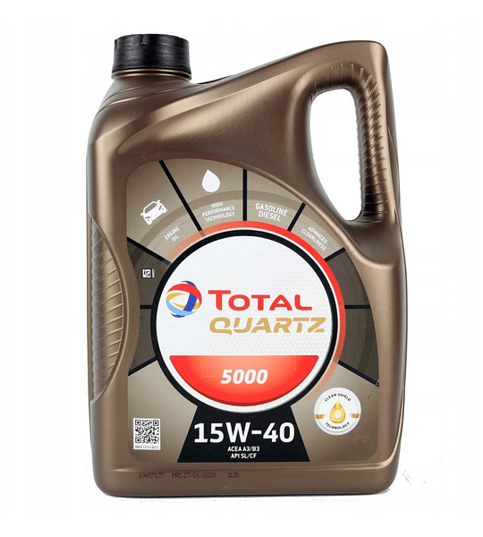 Total Quartz 5000 15W-40