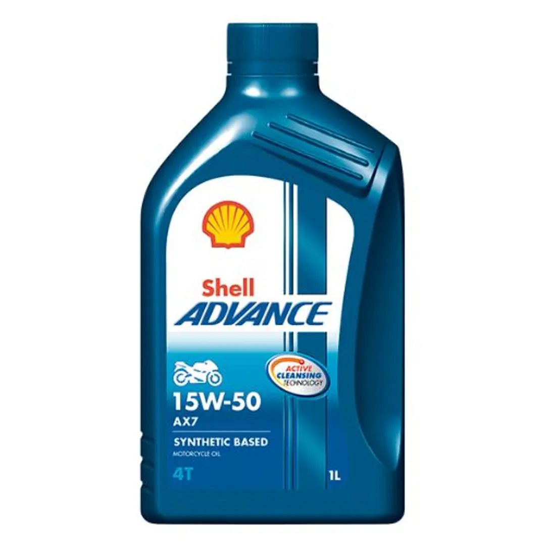 Shell Advance 4T AX7 15W50 Litro 1