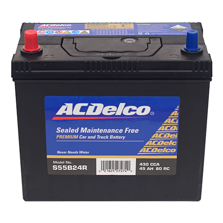 BATERIA AC DELCO 45A 55B24R B.DEL +IZQ 1