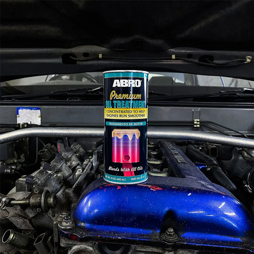 Tratamiento de aceite premium para el motor ABRO 443 mL 2