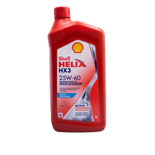Shell Helix HX3 High Mileage 25W 60