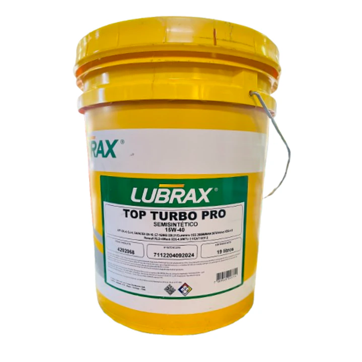 Lubrax top turbo pro 15w40 semisintético 1