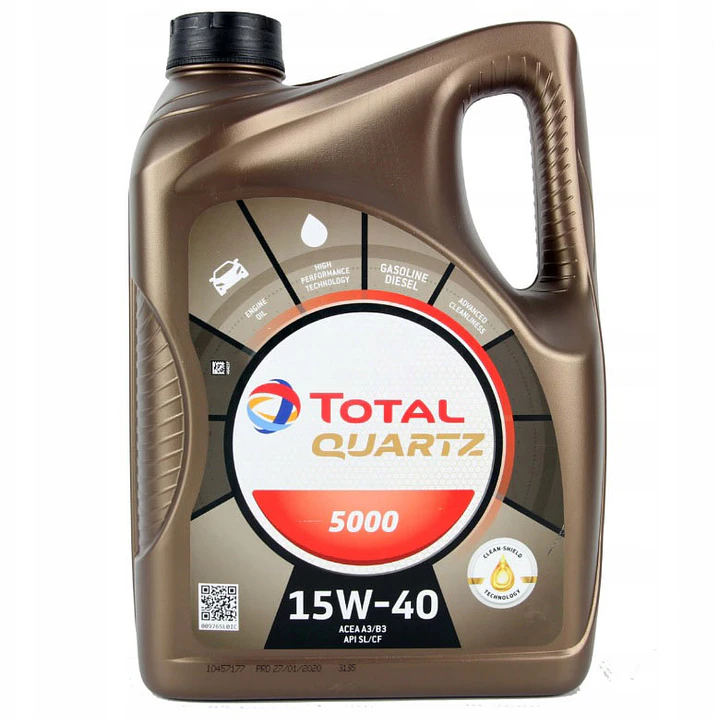 Total Quartz 5000 15W40 1