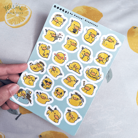 Dooks! Sticker Sheet