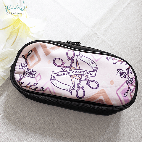 🌈 I Love "Crafting" Pouch