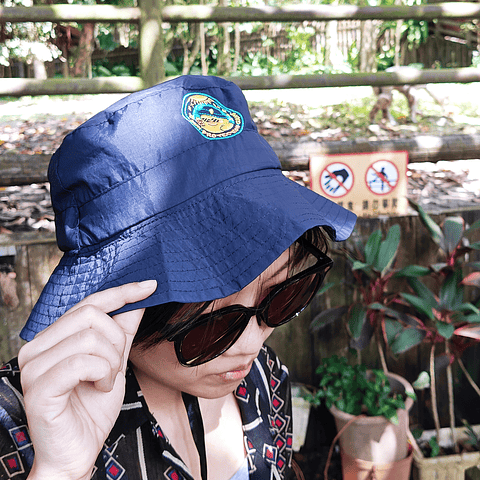 Foldable Bucket Hat - "Sun Protection Gang"