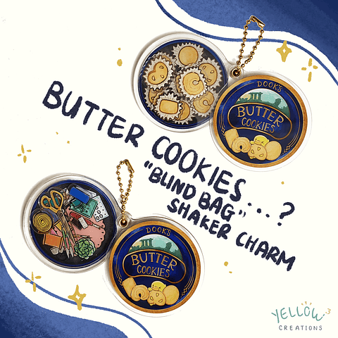 Butter Cookies? Shaker Charm
