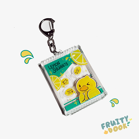 Lemon Sherbets Shaker Charm