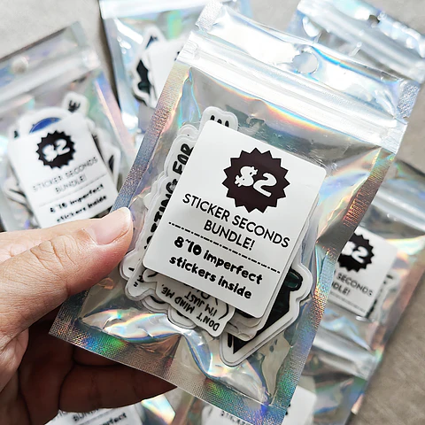 Sticker B-grades Bundle - 8~10 Stickers!