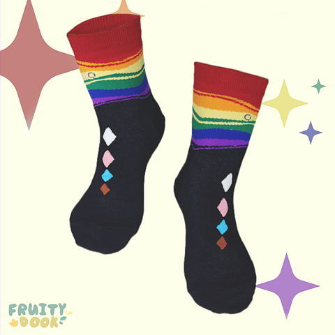 🌈 Pride Flag Socks 