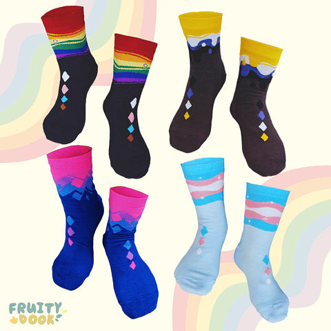 🌈 Pride Flag Socks 