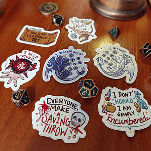 D&D/TTRPG Stickers
