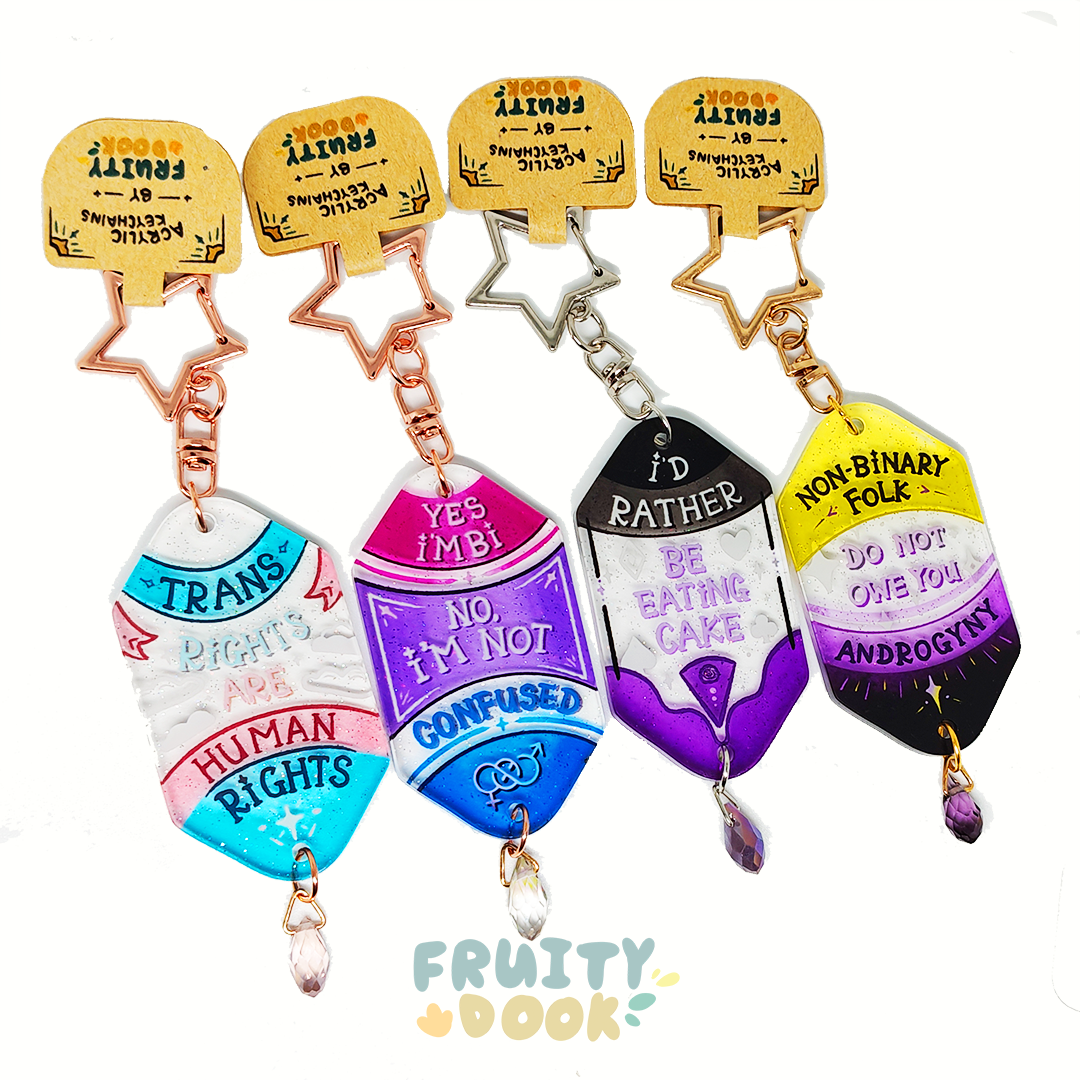 🌈 Queer Keychains 2