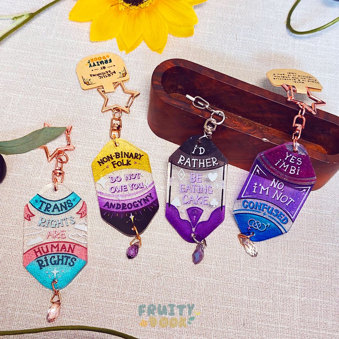 🌈 Queer Keychains 1