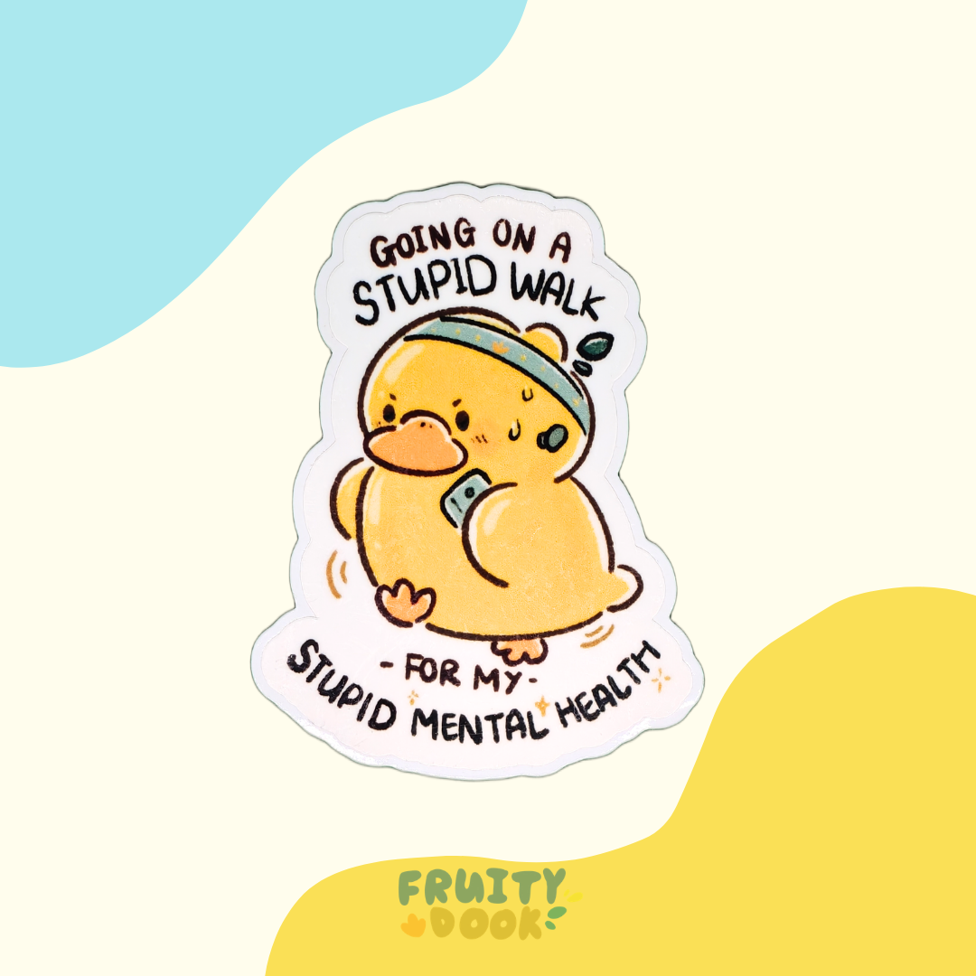 Mental Health series Waterproof Vinyl Stickers  3