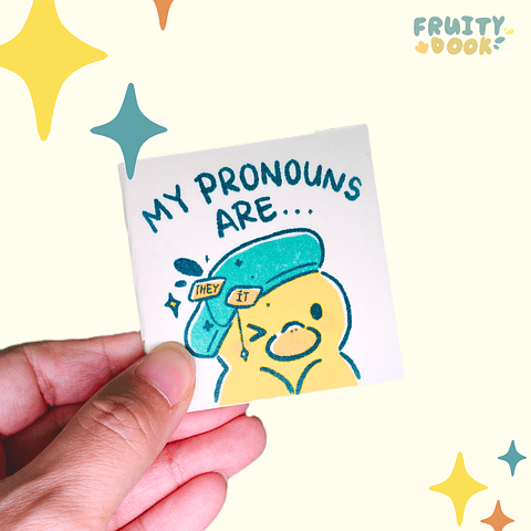 “My Pronouns Are..." Mini Book