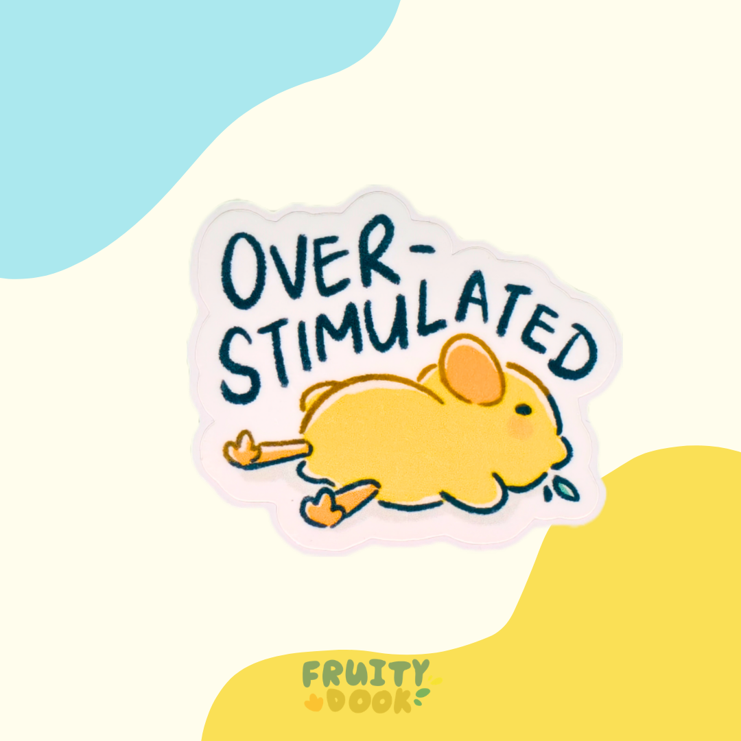 Mental Health series Waterproof Vinyl Stickers  8