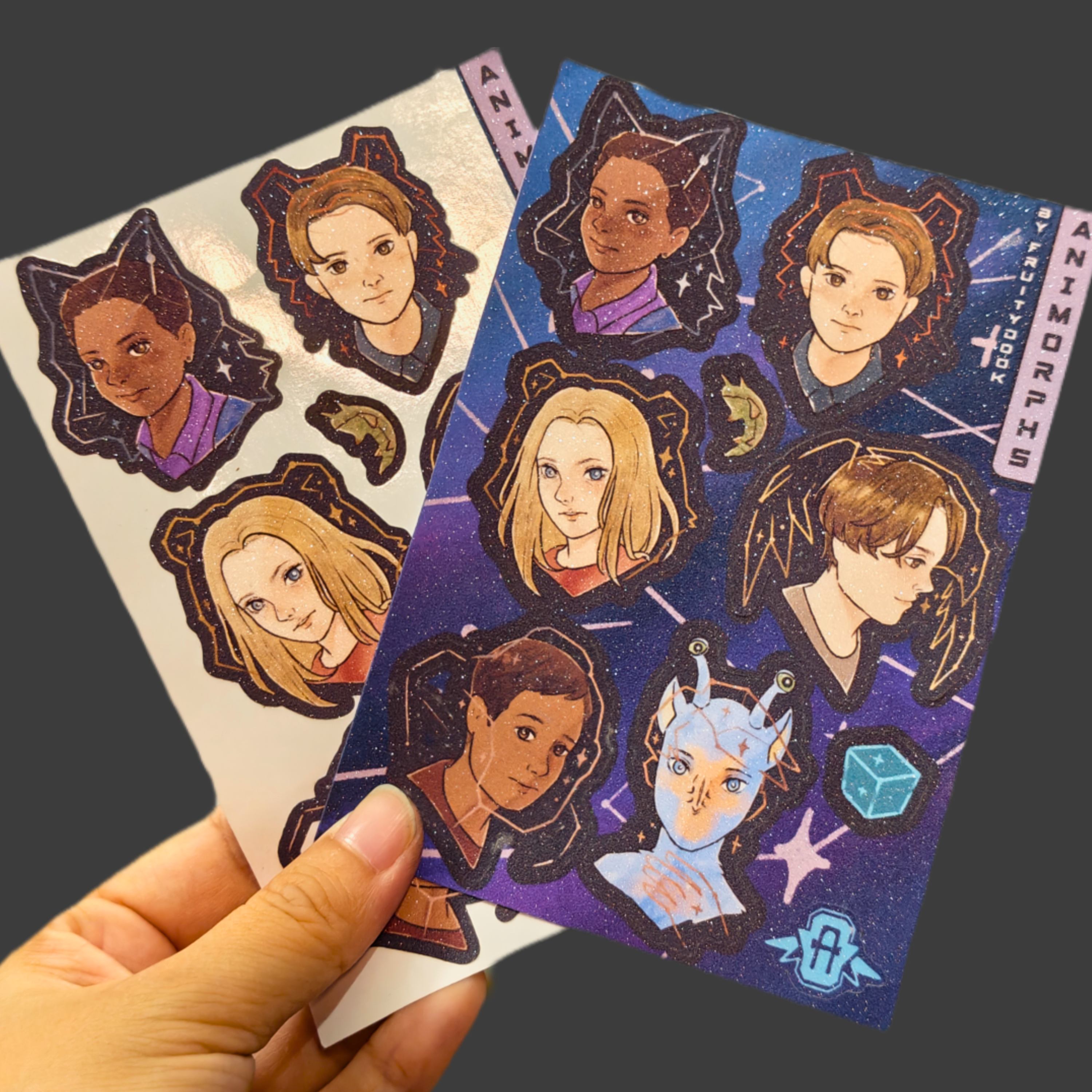 ❑ Animorphs Sticker Sheet 1