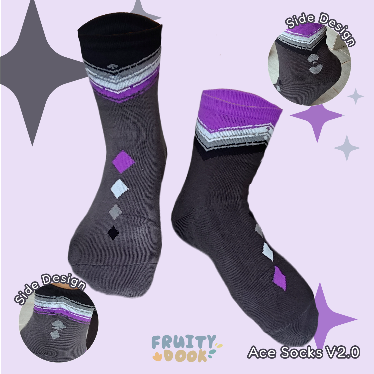 🌈 Pride Flag Socks  3