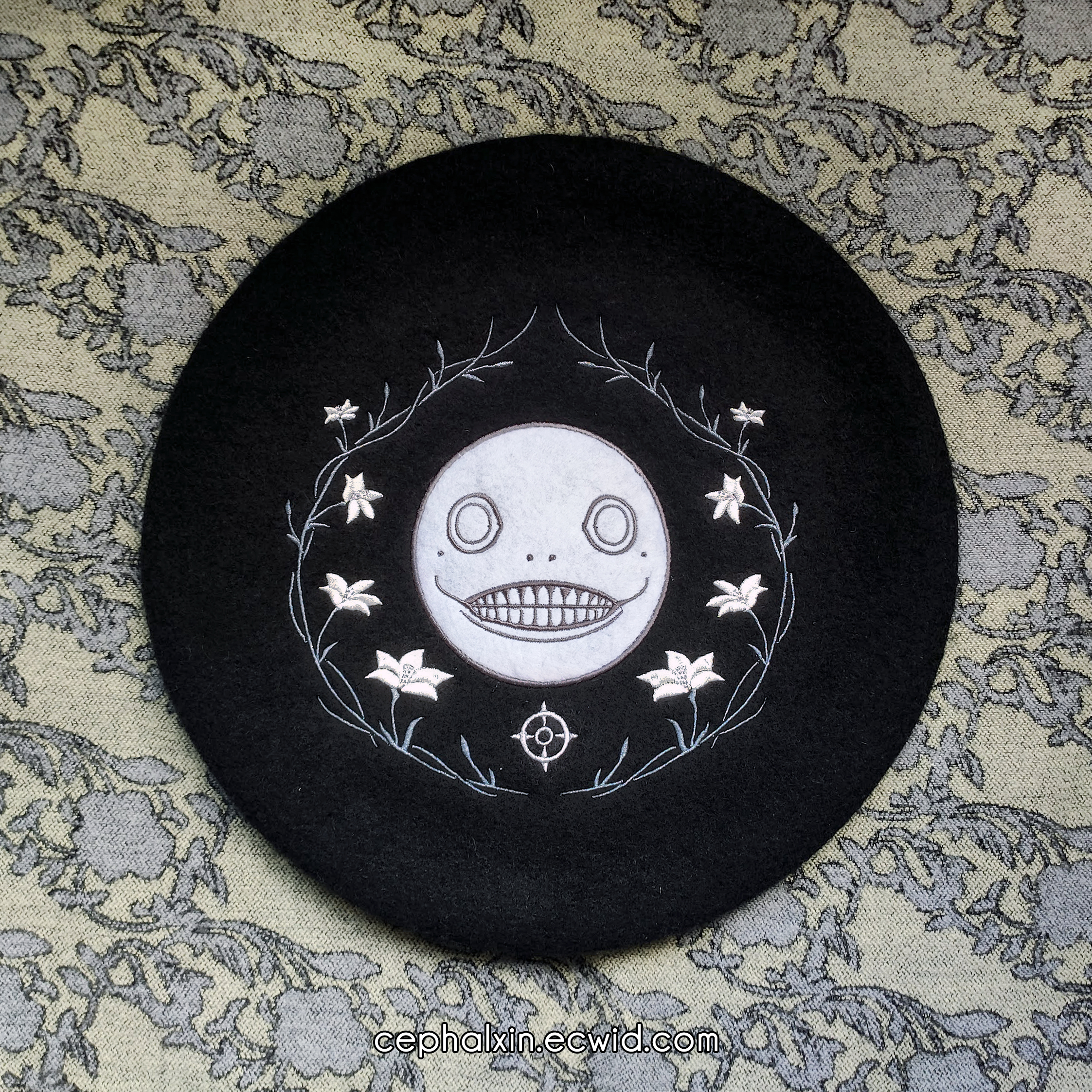 [B-grades left] NieR Emil Embroidered Beret 1