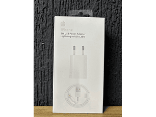 Cargador para IPhone 5w Base + Cable Usb Lightning 
