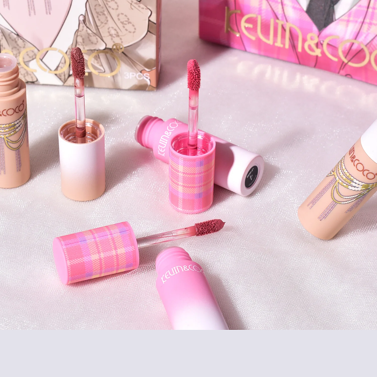 SET DE LABIAL LIQUIDO 3 PCS  7