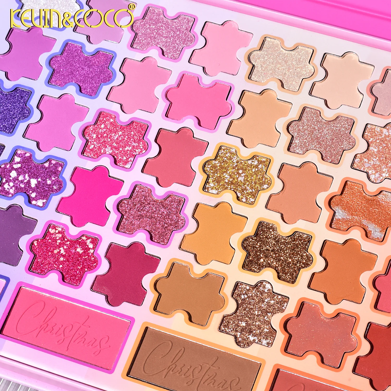 PALETA DE SOMBRAS DE OJOS PUZZLE SIS DE 88 COLORES 3
