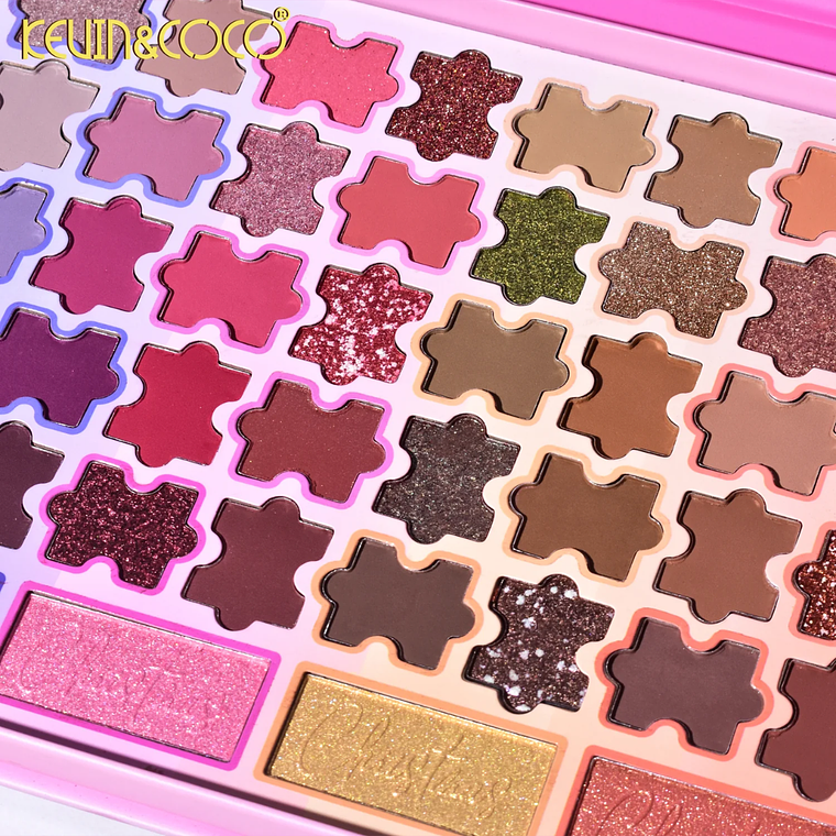 PALETA DE SOMBRAS DE OJOS PUZZLE SIS DE 88 COLORES 5