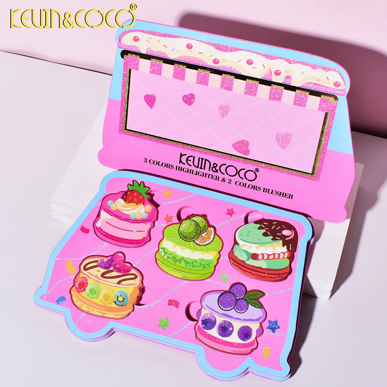 DUO DE RUBOR E ILUMINADOR SWEET RIDE 5