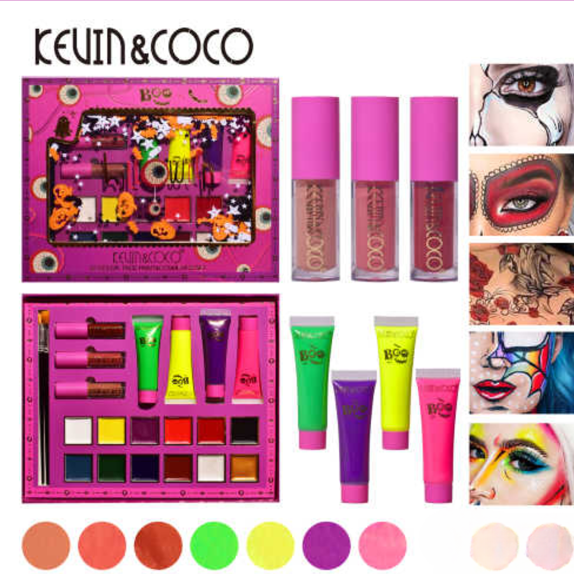  PALETA DE HALLOWEN CON LABIALES 1