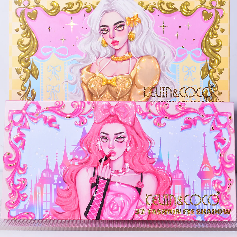 32 PALETAS DE SOMBRAS DE OJOS COLOR GODDESS SENNA 2