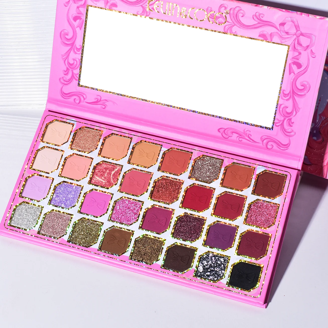 32 PALETAS DE SOMBRAS DE OJOS COLOR GODDESS SENNA 3