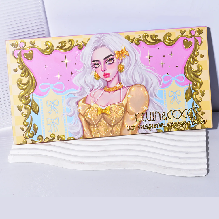 32 PALETAS DE SOMBRAS DE OJOS COLOR GODDESS SENNA 7