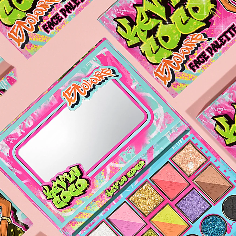 GRAFFITI GALLERY 15-COLOR FACE PALETTE 1