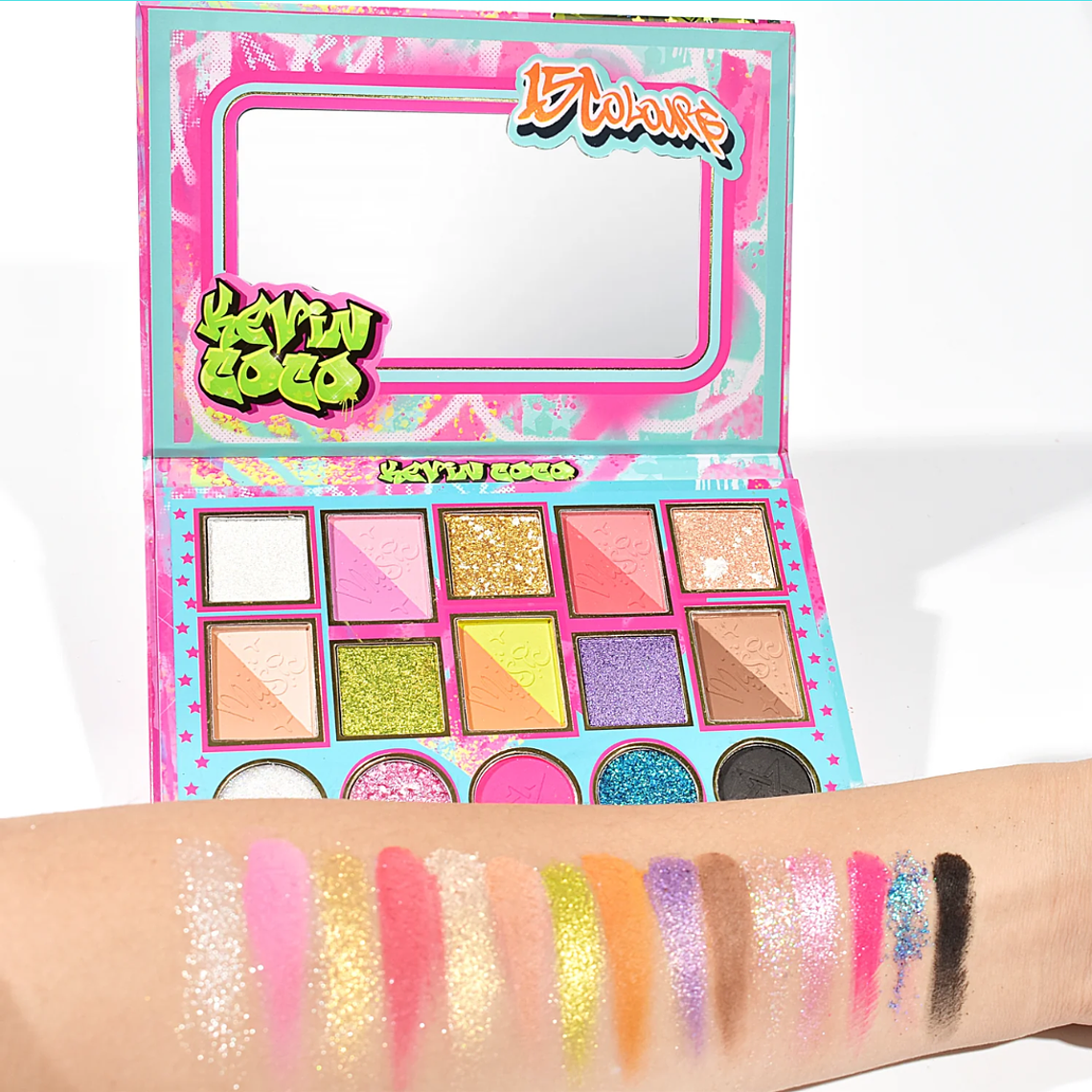 GRAFFITI GALLERY 15-COLOR FACE PALETTE 2