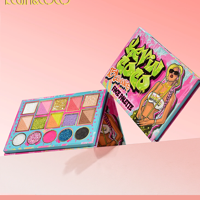 GRAFFITI GALLERY 15-COLOR FACE PALETTE 3