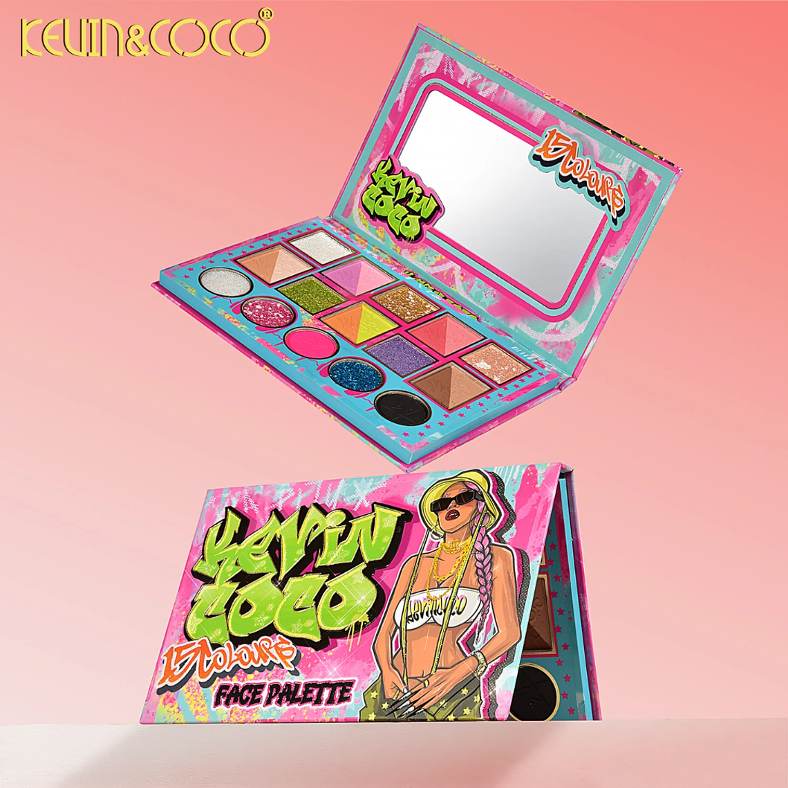 GRAFFITI GALLERY 15-COLOR FACE PALETTE 5