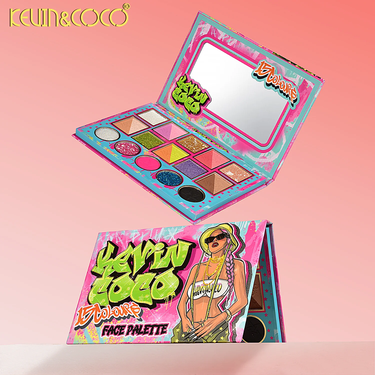 GRAFFITI GALLERY 15-COLOR FACE PALETTE 5