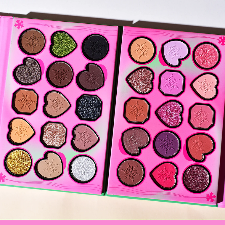 PALETA DE SOMBRAS DE OJOS DE 15 COLORES SANTA'S BLUSH 5